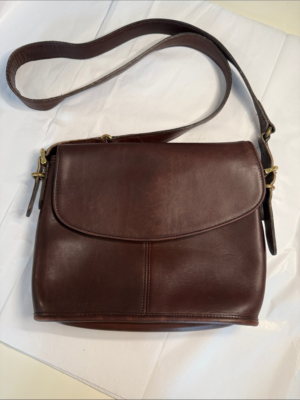 Coach Equestrian Flap Bag #9807 (hang tag missing)